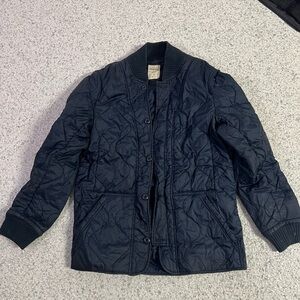 Fossil Navy Blue Puffer Jacket